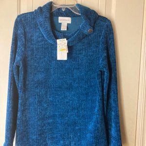 Peck & Peck blue sweater